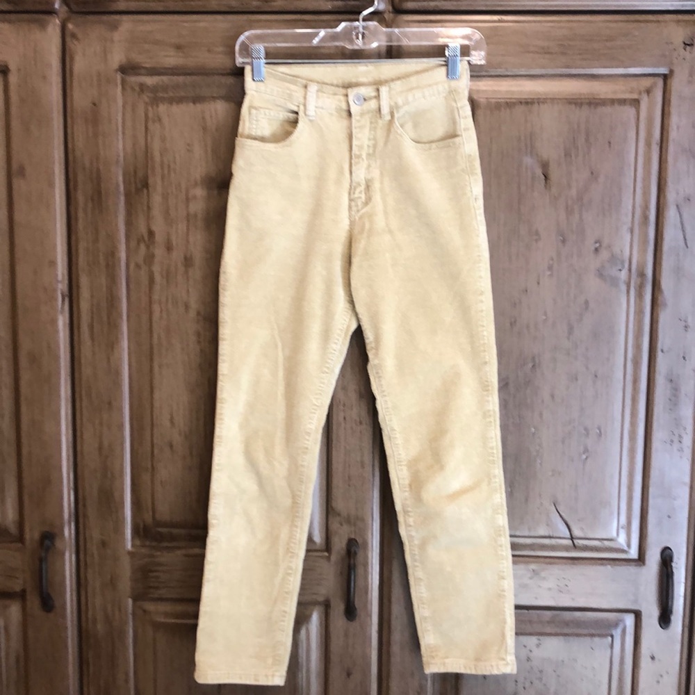 Brandy Melville corduroy high waisted pants